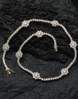 Harry Winston sunflower diamond tennis link frank kandi man blonded instagram flower bracelet diamond rave bracelet daisy ocean Drake Kanye West