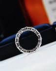 Kylie Jenner signature eternity band ring in oval kylie ring diamond