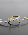 EYEFUNNY cross bracelet necklace chain diamond vvs アイファニー POGGY KIM JONES VIRGIL JBALVIN