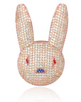 Custom bad bunny pendant & necklace free chain jbalvin drake music video diamond