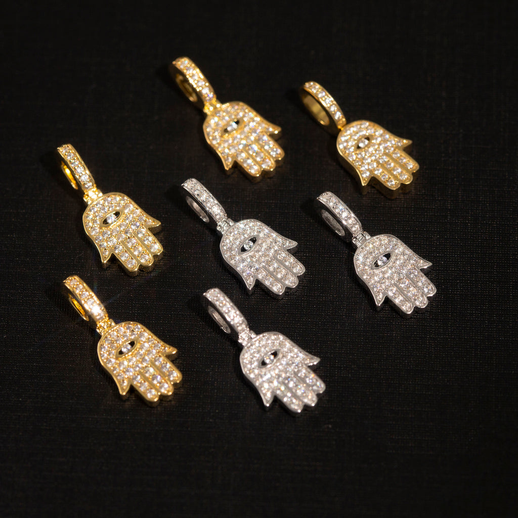 greg yuna pico hamsa nano jesus pendant necklace chain