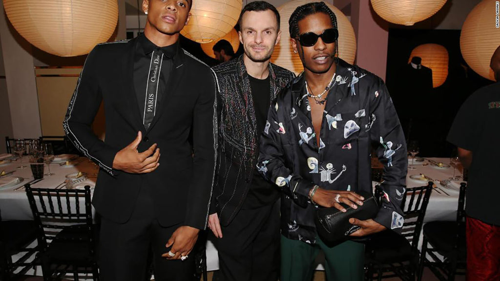 asap rocky jewelry pearl necklace dice skull chain choker playboi carti vlone