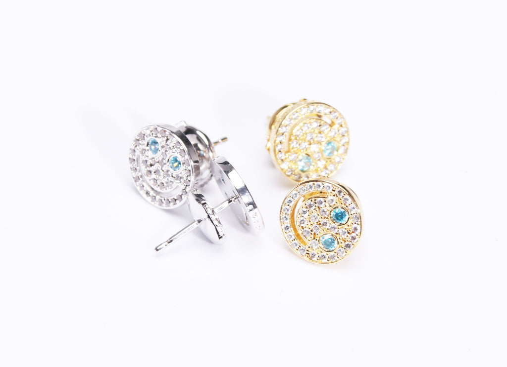 eyefunny smiling face stud earring as seen on jbalvin chain アイファニー EYEFUNNY 高価買取強化中 ブランド買取のRINKAN