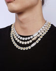 travis scott canary halo two row scott solitaire tennis link bracelet out with kylie jenner AP style kardashian fashion nova shein
