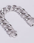 19MM Miami cuban link chain bracelet as seen on LIL UZI VERT special clasp gold vvs diamond