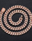 6mm cuban link necklace chain diamond ankle chain hip hop rapper jewelers ifandco cardib megan fashion nova hip hop jewelry