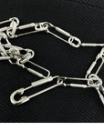 paper clip links jacob & co virgil abloh offwhite alike necklace chain link diamond travis scott silver white gold buy