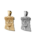 ifandco jesus piece pendant necklace free chain diamond vvs gold price silver