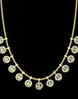 EYEFUNNY smiling face skull kaws pendant necklace chain diamond vvs アイファニー nigo VIRGIL JBALVIN