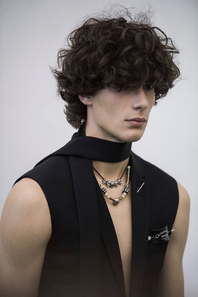 asap rocky jewelry pearl necklace dice skull chain choker playboi carti vlone