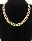 14mm cuban link fully iced micro pave diamond travis scott playboi carti asap rocky ian connor vlone vvs