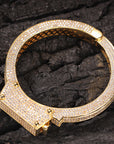 Suge Knight Fully iced diamond handcuff bracelet deathrow records tupac jewelry hip hop rap celebrity jewelry jewelers