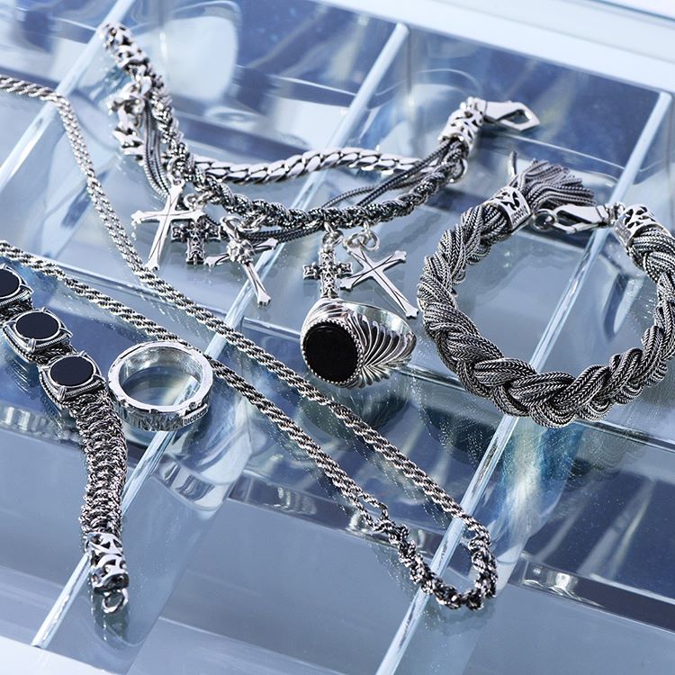 EMANUELE BICOCCHI beaded bracelet yellow gold farfetch ssense