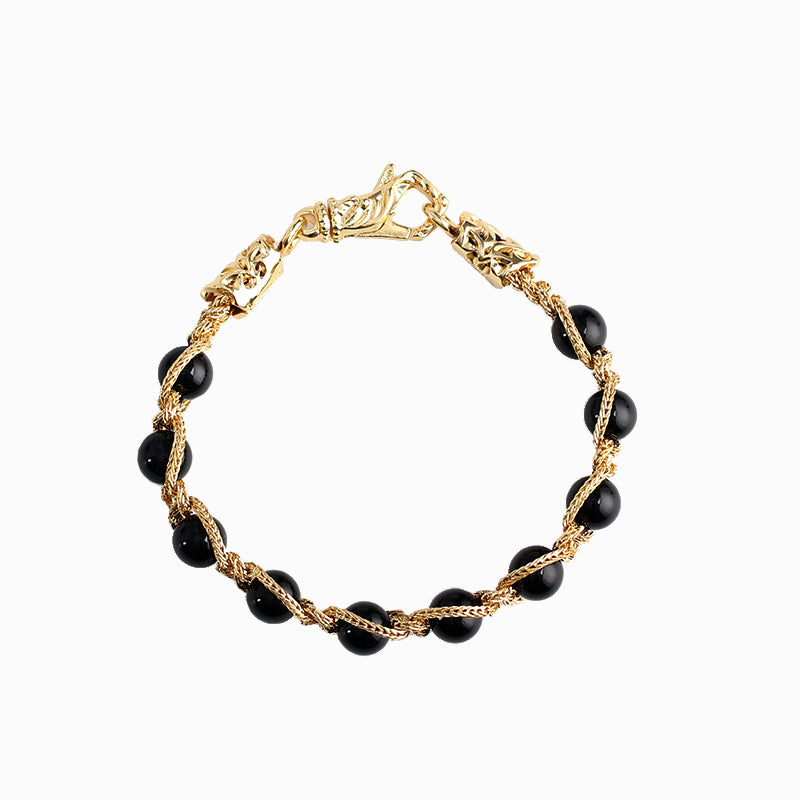 EMANUELE BICOCCHI beaded bracelet yellow gold farfetch ssense