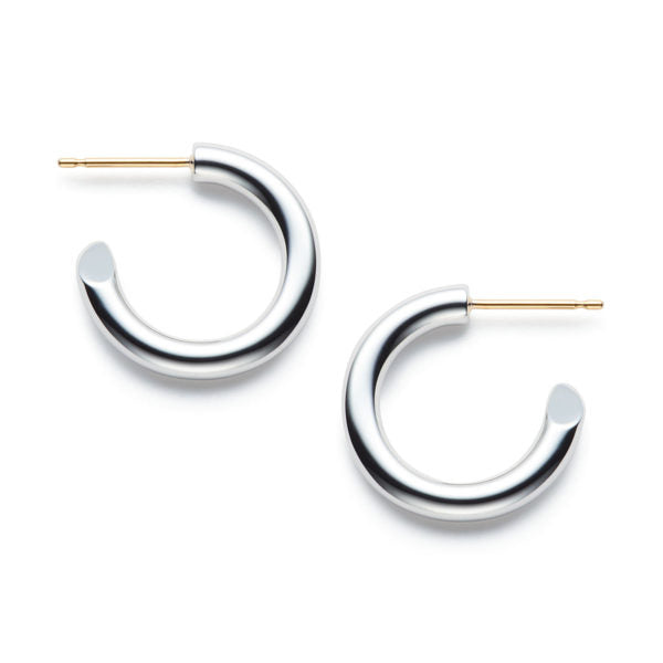 high fashion luxury hoop earrings silver 925 white gold yellow gold coated 18k diamond