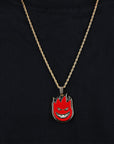 La flame reversed travis scott pendant necklace chain new jewelry kylie jenner astroworld