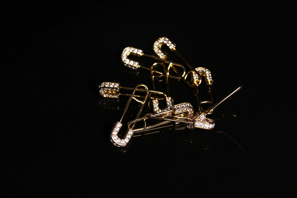 EYEFUNNY アイファニー Diamond safetypin bracelet necklace diamond poggy jbalvin kim jones clot poon