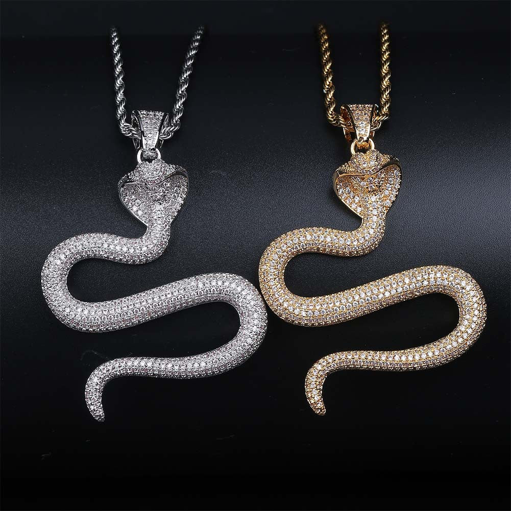Young thug slime season cobras pendant necklace free chain included