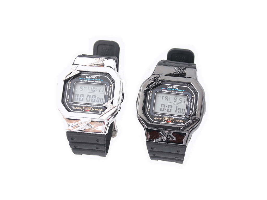 eyefunny gshock 5600 bezel custom case watch diamond farfetch