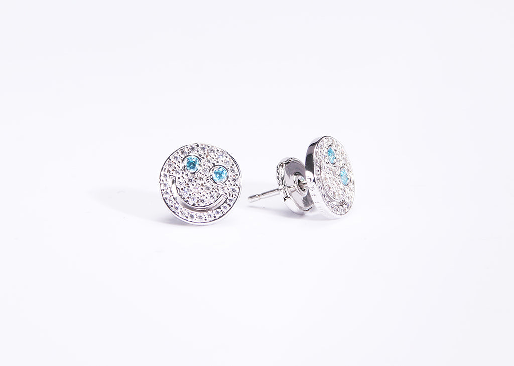 eyefunny smiling face stud earring as seen on jbalvin chain アイファニー EYEFUNNY 高価買取強化中 ブランド買取のRINKAN