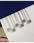 Sunflower by Harry Winston diamond pendant necklace chain vvs engagement ring
