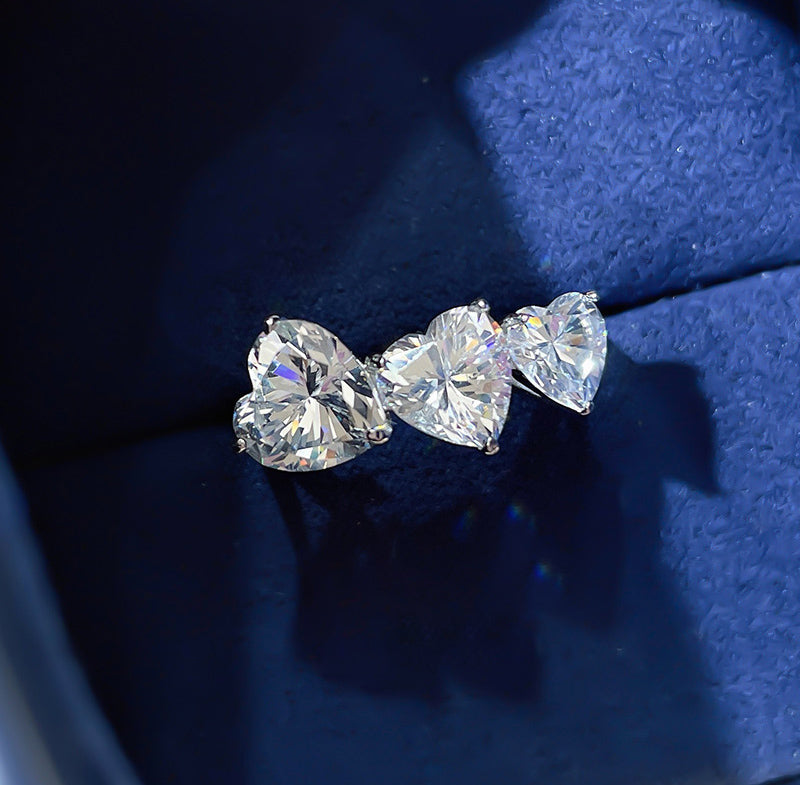 Kylie Jenner signature heart eternity ring diamond vvs shopgld ifandco travis scott Stormi harry winston HW