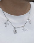 greg yuna pico dollar sign money nano jesus pendant necklace chain