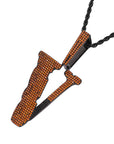 asap bari asap rocky vlone v pendant necklace chain diamond lil uzi vert playboi carti jeweler