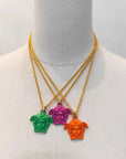 Versace Women's Pink Medusa Pendant Necklace - Lyst Medusa Pendant Necklace Buy Versace Women's Pink Medusa Pendant Necklace. Similar products also available. SALE now on!