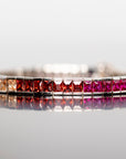 eyefunny princess eternity bracelet EYEFUNNY Ginza Boutique アイファニー 銀座ブティック tennis link Bracelets With Cut Multi-color gemstone Bracelet Silver Jewelry affordable hip hop jewelry ifandco