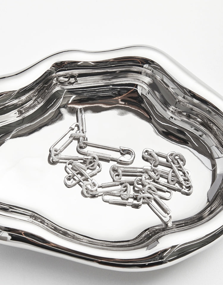 paper clip links jacob & co virgil abloh offwhite alike necklace chain link diamond travis scott silver white gold buy