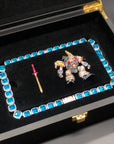 fully iced Mashin Hero Wataru Ryujinmaru fully iced and glow in the dark pendant necklace diamond chain set