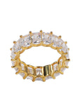 Kylie Jenner signature eternity band ring in oval kylie ring diamond