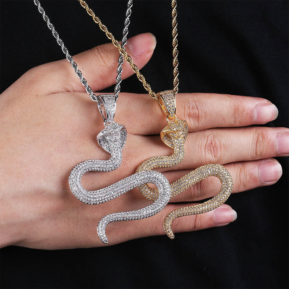 Young thug slime season cobras pendant necklace free chain included