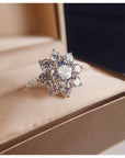 Sunflower by Harry Winston, Large Diamond Ring cheap best price engagement rings wedding