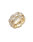 Diamond Presidential Baguette Tapered Men's Ring Rolex style AP