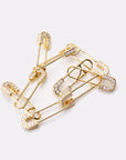 EYEFUNNY アイファニー Diamond safetypin bracelet necklace diamond poggy jbalvin kim jones clot poon