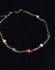 Infinity stone cuban link necklace chain Pharrell jacob & co diamonds necklace grill gemstone rare