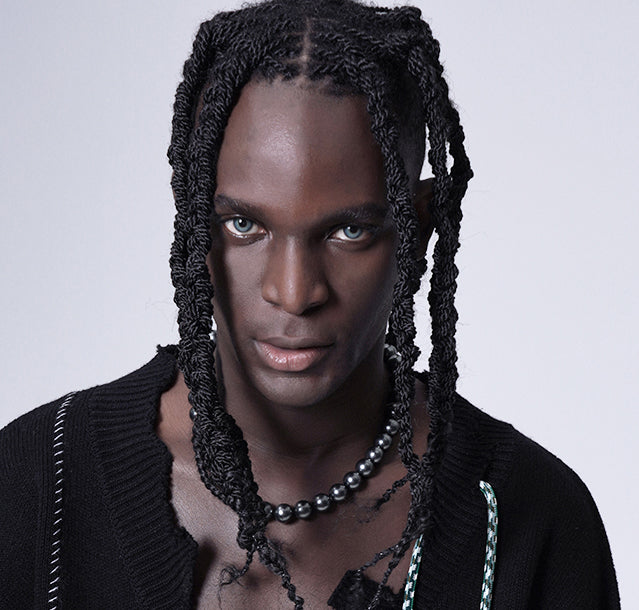 asap rocky vlone pearl necklace chain ian connor jewelry links chain