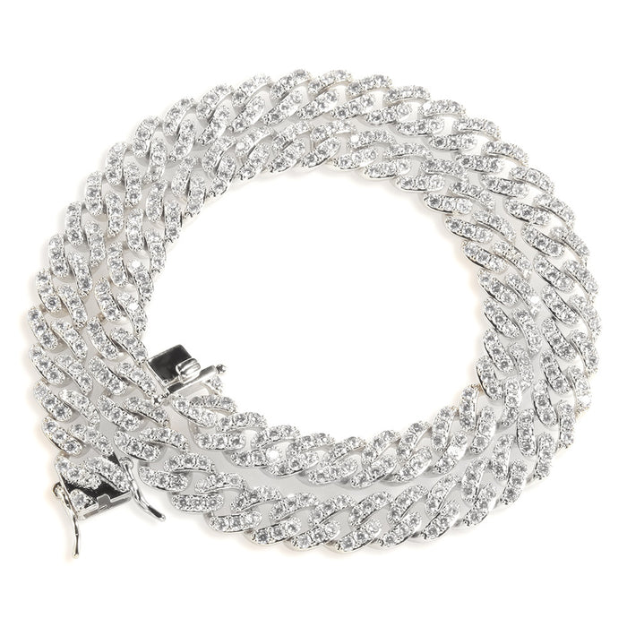 8mm cuban link ben baller ifandco vvs diamond necklace chain shopgld travis scott kylie jenner stormi