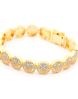 EYEFUNNY smiling face bangle bracelet smiley diamond vvs アイファニー POGGY KIM JONES VIRGIL JBALVIN
