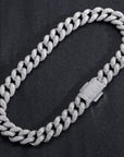 18mm rounded bubble cuban links necklace/bracelet chain 3D diamons vvs ifandco shopgld