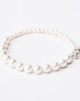 WILL SHOTT Split-Pearl Bracelet black agate pearl will shott willshott.com NYC