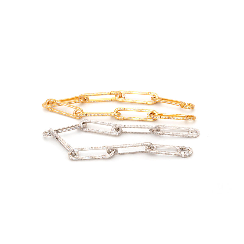 paper clip links jacob & co virgil abloh offwhite alike necklace chain link diamond travis scott silver white gold buy