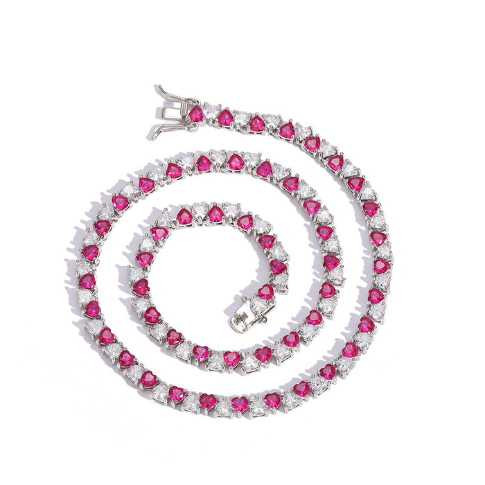 Harry Winston heart gemstone diamond tennis link rainbow multicolored frank ocean kandi man blonded instagram flower bracelet diamond rave bracelet daisy Homer Drake Kanye West