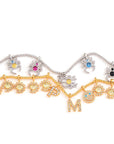 Farfetch Eyefunny diamond spider pendant choker necklace