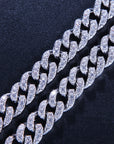 8mm cuban link ben baller ifandco vvs diamond necklace chain shopgld travis scott kylie jenner stormi