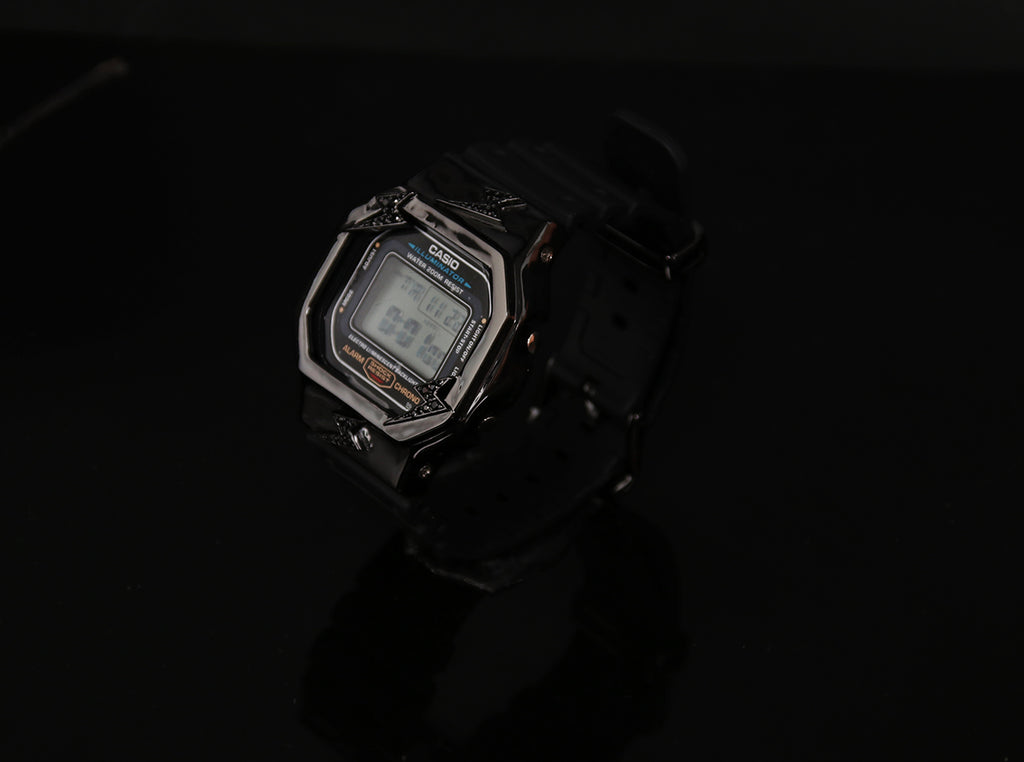 eyefunny gshock 5600 bezel custom case watch diamond farfetch