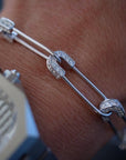 EYEFUNNY アイファニー Diamond safetypin bracelet necklace diamond poggy jbalvin kim jones clot poon