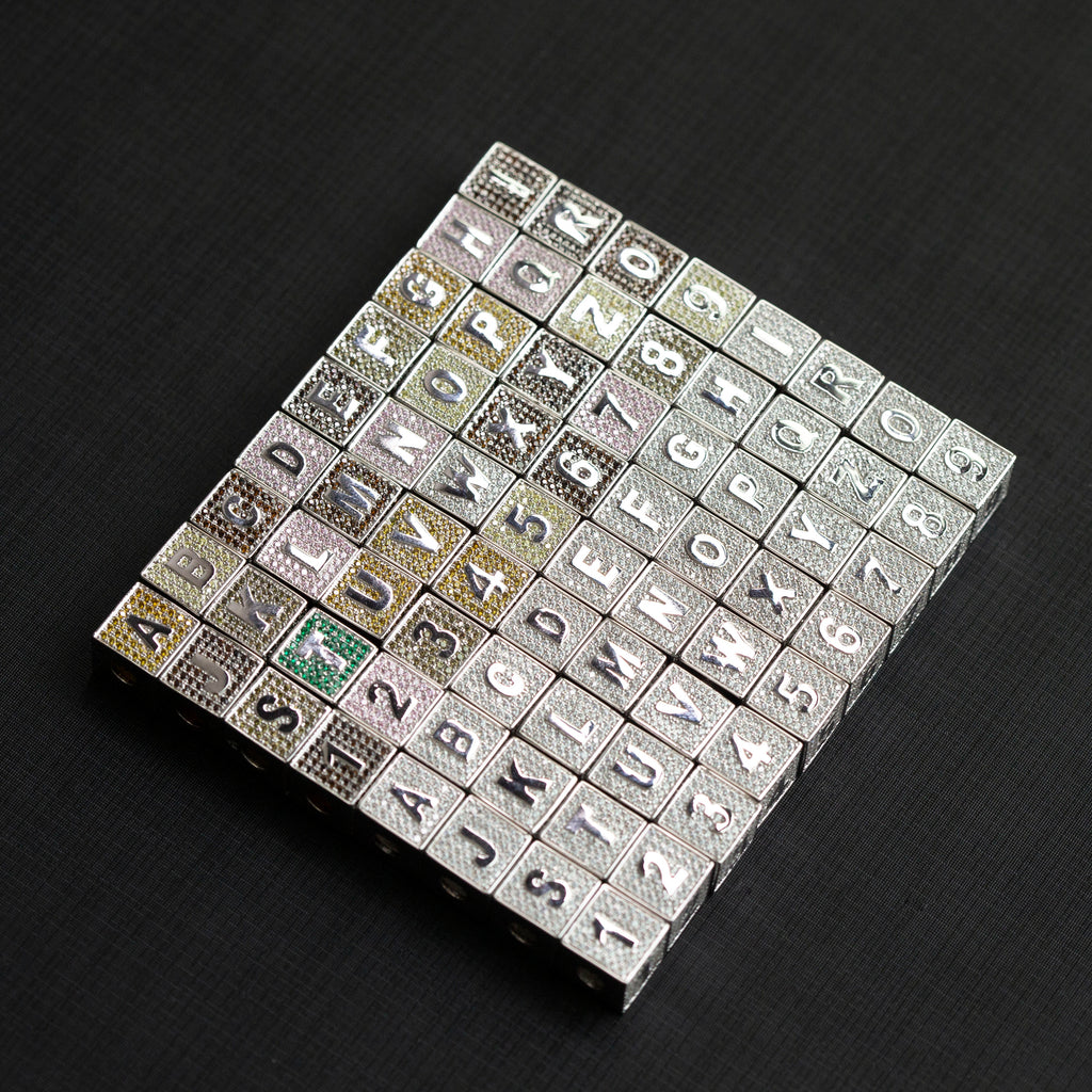 baby block letter custom necklace chain choker jesus is king kanye west rhude virgil off white